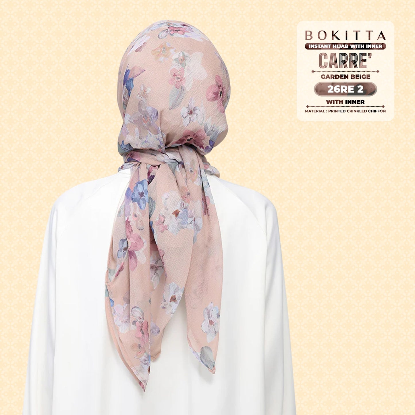 Bokitta Inspired Blossom Gateway In Garden Beige Collecion - Free Box