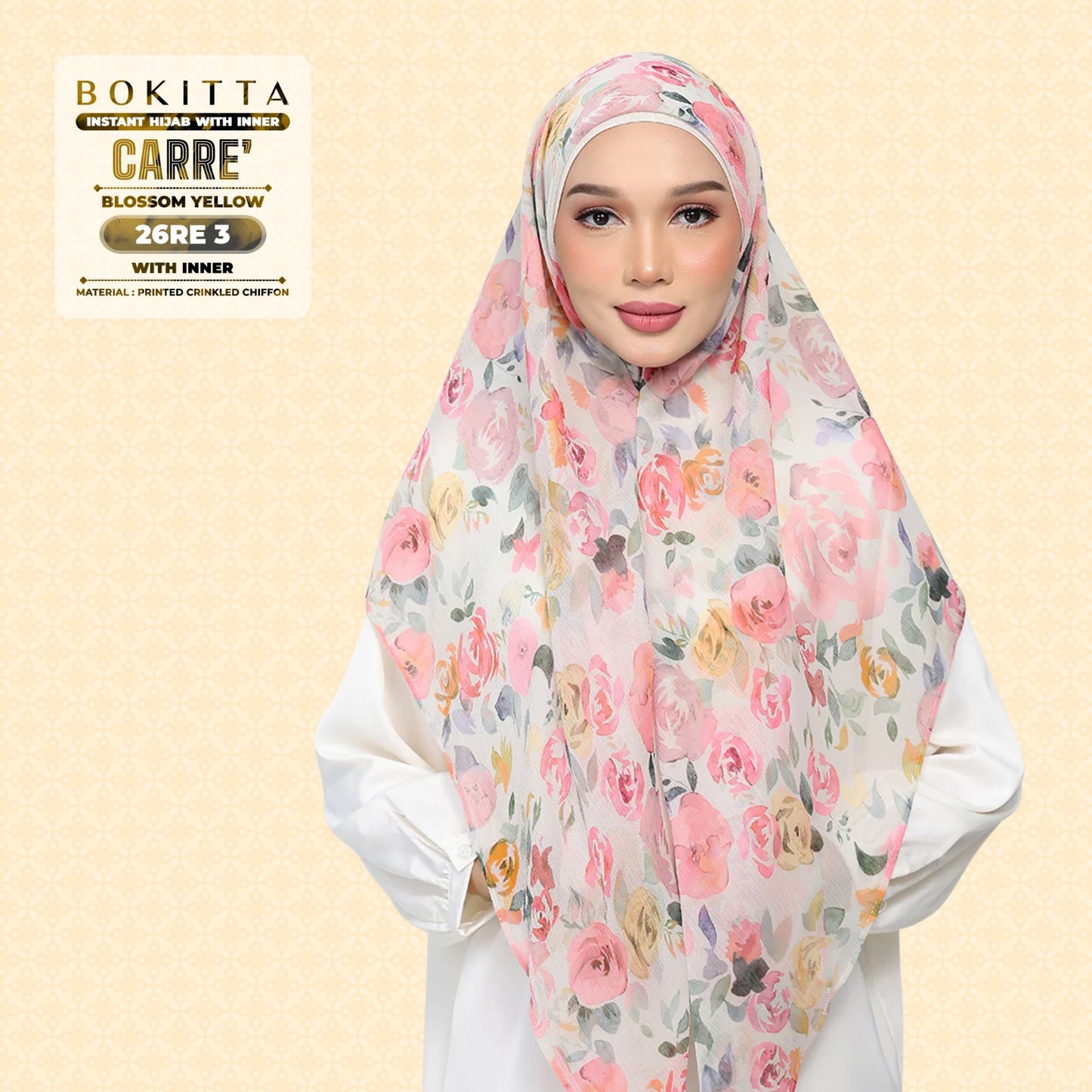 Bokitta Inspired Blossom Gateway In Blossom Yellow Collecion - Free Box