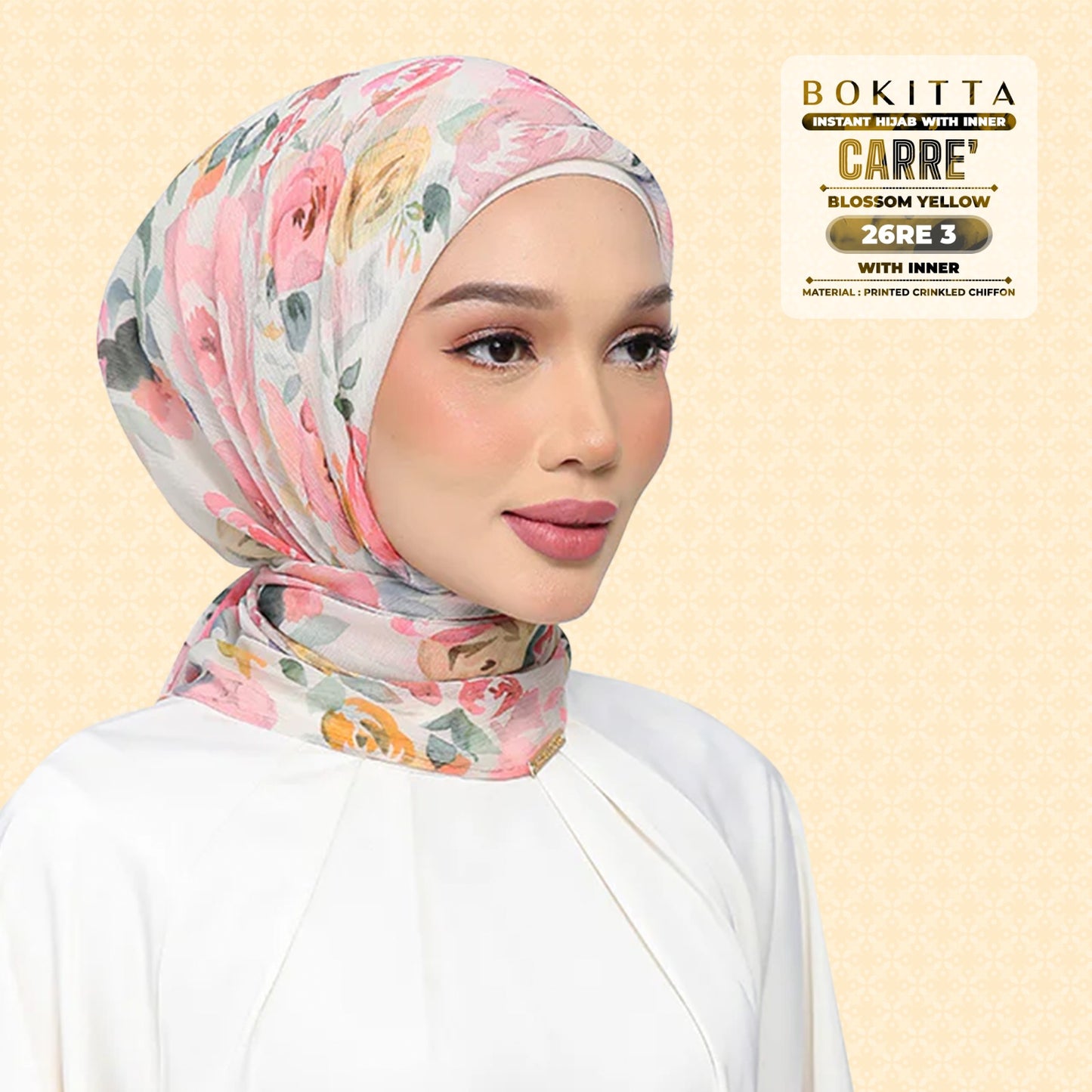 Bokitta Inspired Blossom Gateway In Blossom Yellow Collecion - Free Box