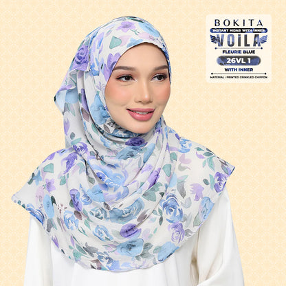 Bokitta Inspired Blossom Gateway In Fleurie Blue Collecion - Free Box