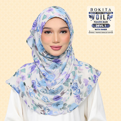 Bokitta Inspired Blossom Gateway In Fleurie Blue Collecion - Free Box
