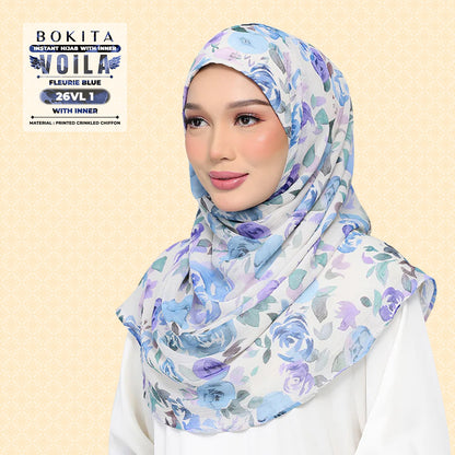 Bokitta Inspired Blossom Gateway In Fleurie Blue Collecion - Free Box