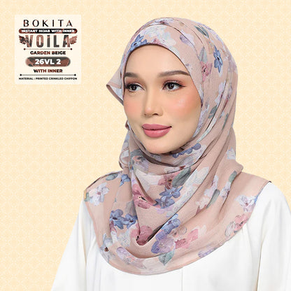 Bokitta Inspired Blossom Gateway In Garden Beige Collecion - Free Box