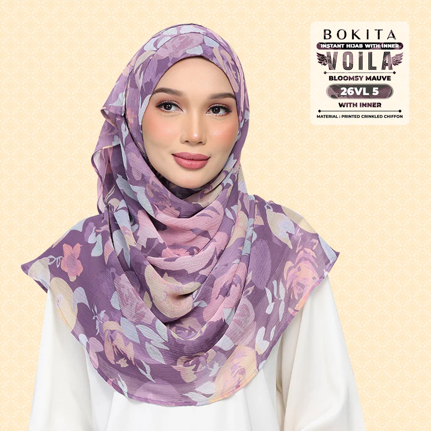 Bokitta Inspired Blossom Gateway In Bloomsy Mauve Collecion - Free Box