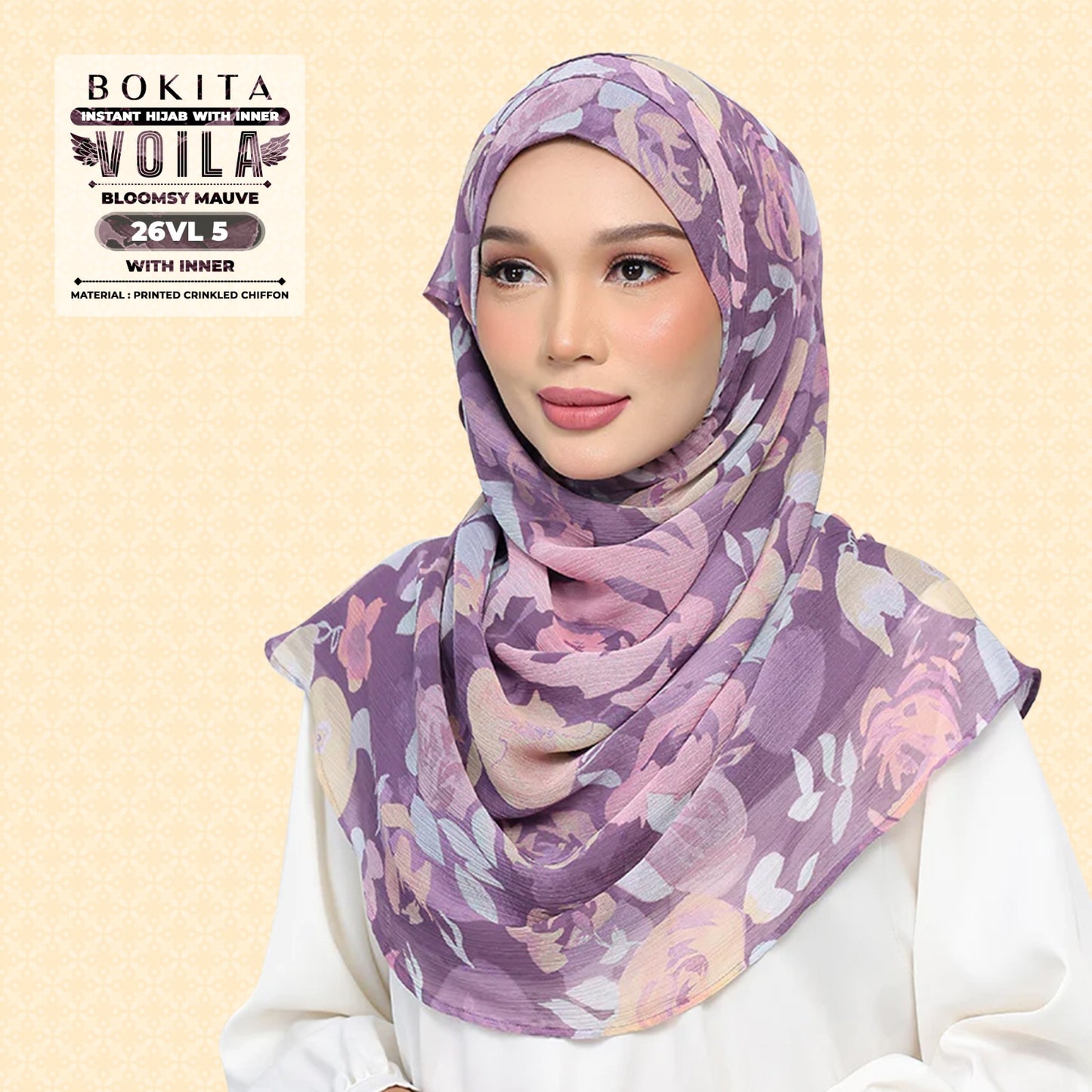 Bokitta Inspired Blossom Gateway In Bloomsy Mauve Collecion - Free Box