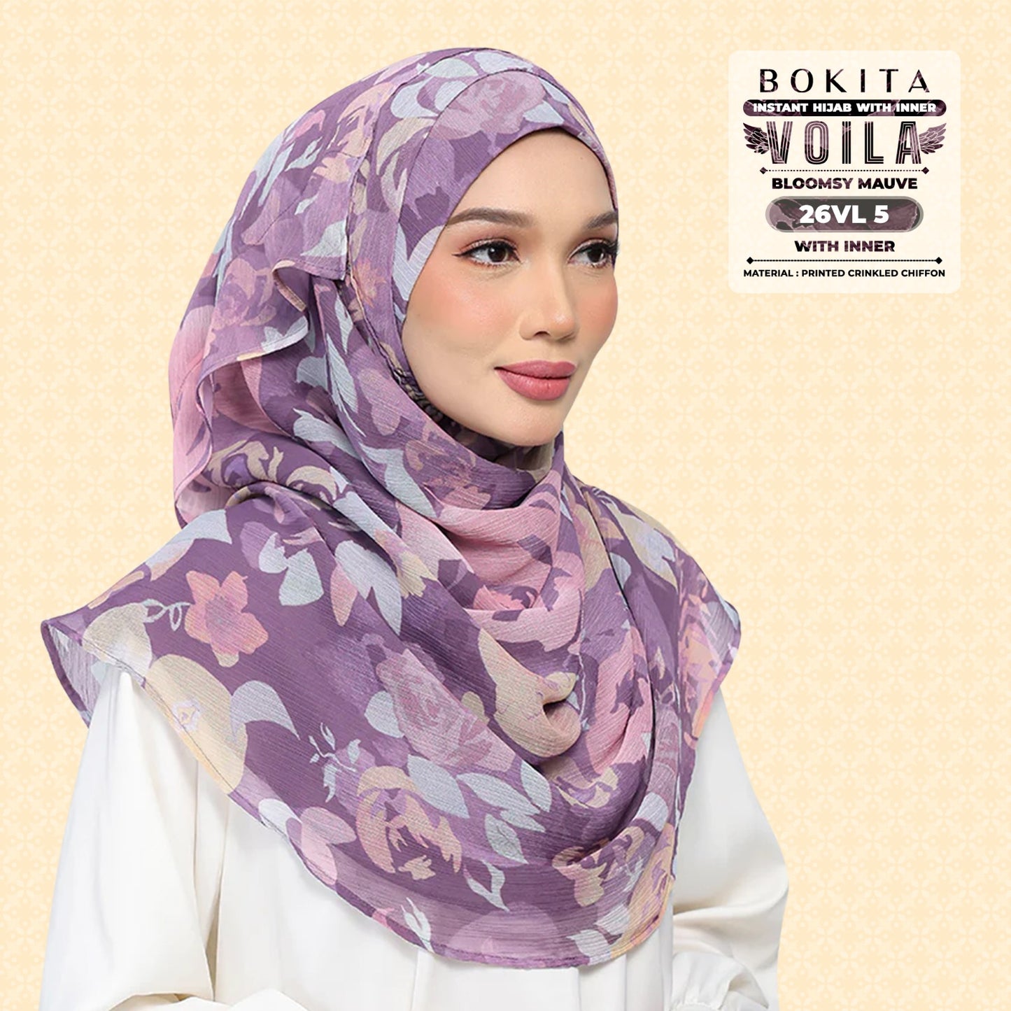 Bokitta Inspired Blossom Gateway In Bloomsy Mauve Collecion - Free Box