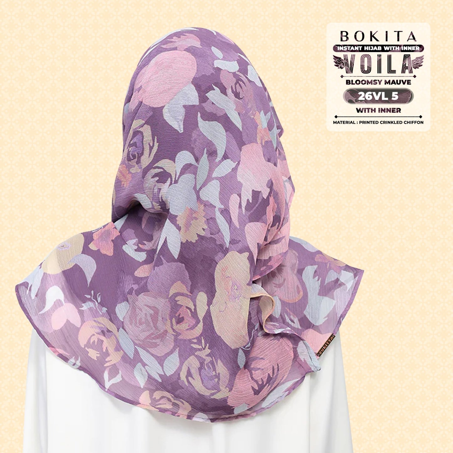 Bokitta Inspired Blossom Gateway In Bloomsy Mauve Collecion - Free Box