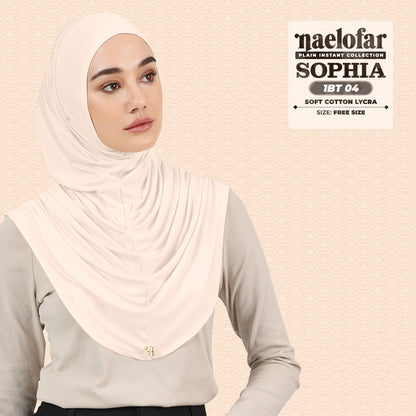 Naelofar Plain Sophia Instant Collection
