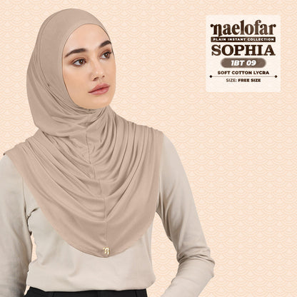 Naelofar Plain Sophia Instant Collection