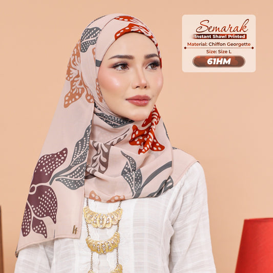 Hyat Inspired Instant Printed Semarak Collection (61HM-61HX-61HU)