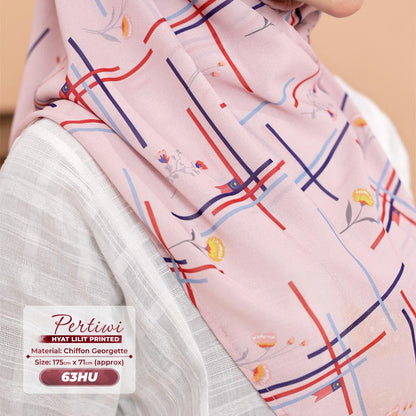 Hyat Inspired Instant Printed Pertiwi Collection (63HM-63HX-63HU)