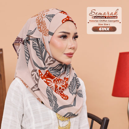 Hyat Inspired Instant Printed Semarak Collection (61HM-61HX-61HU)
