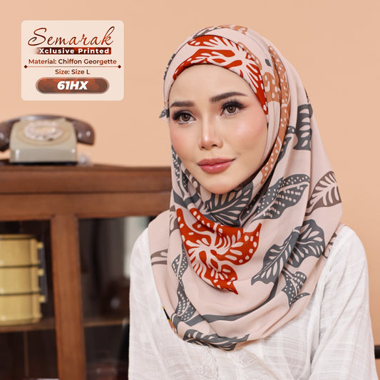 Hyat Inspired Instant Printed Semarak Collection (61HM-61HX-61HU)