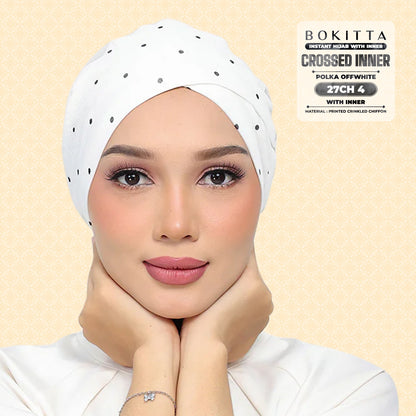 Bokitta Inspired Polka Offwhite Collecion - Free Box