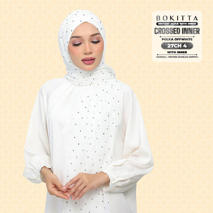 Bokitta Inspired Polka Offwhite Collecion - Free Box