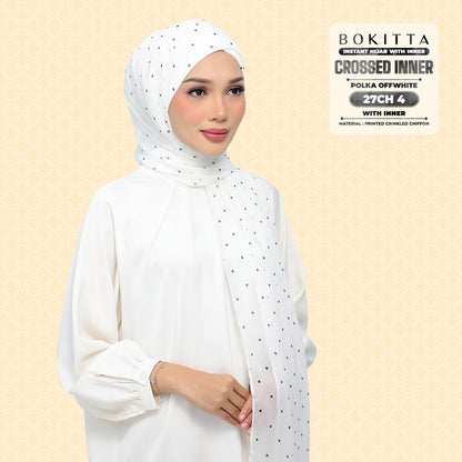 Bokitta Inspired Polka Offwhite Collecion - Free Box