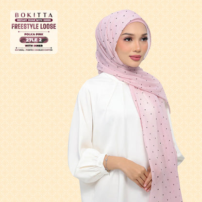 Bokitta Inspired Polka Pink Collecion - Free Box