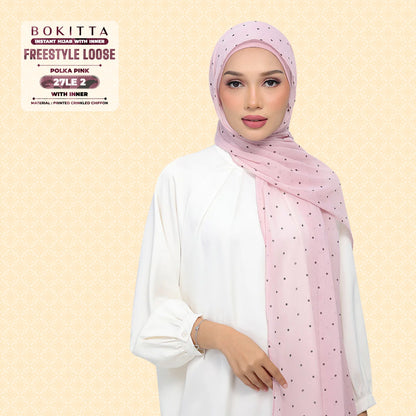 Bokitta Inspired Polka Pink Collecion - Free Box