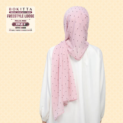 Bokitta Inspired Polka Pink Collecion - Free Box
