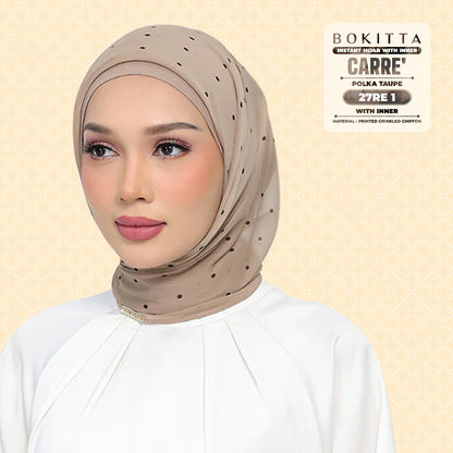 Bokitta Inspired Polka Taupe Collecion - Free Box