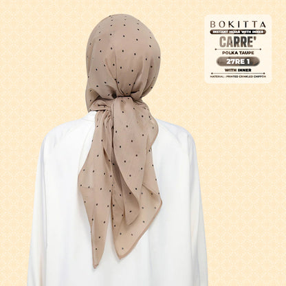 Bokitta Inspired Polka Taupe Collecion - Free Box