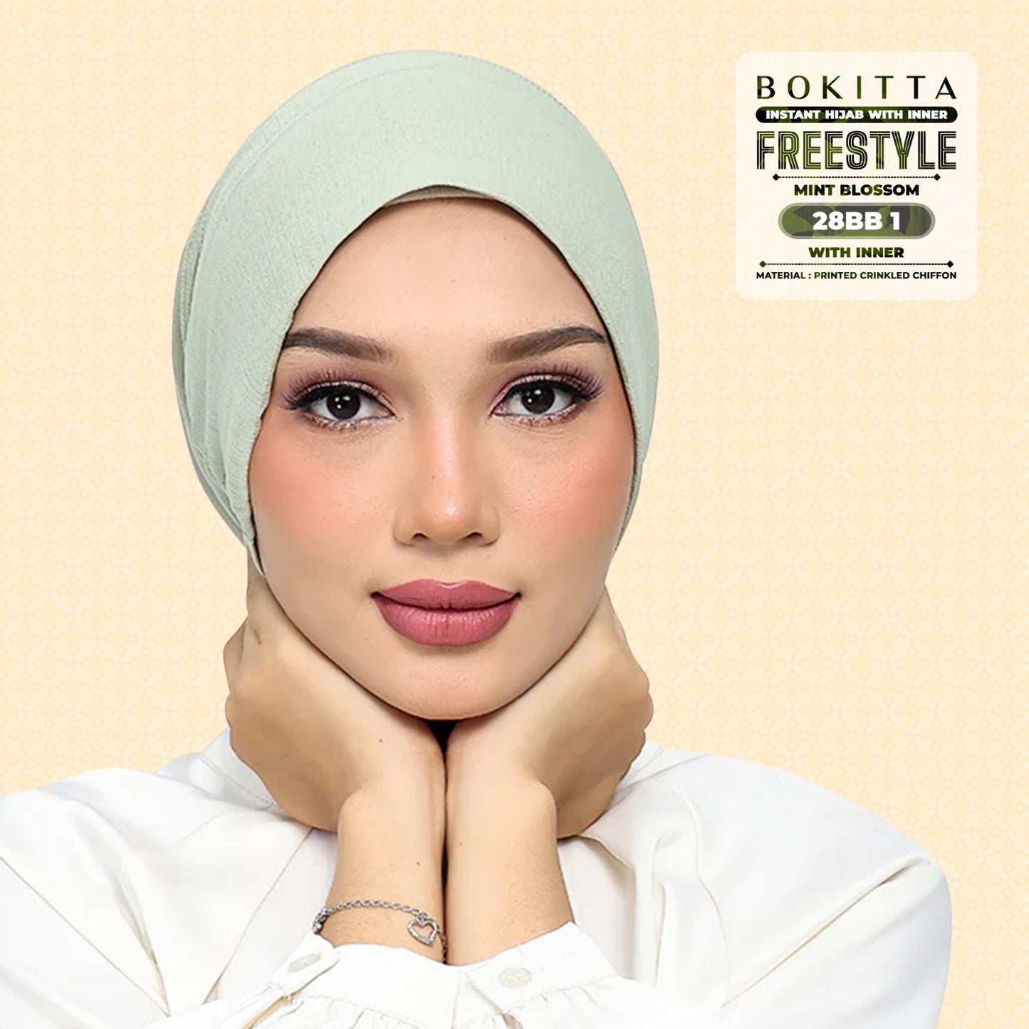 Bokitta Inspired Mint Blossoms Collecion - Free Box