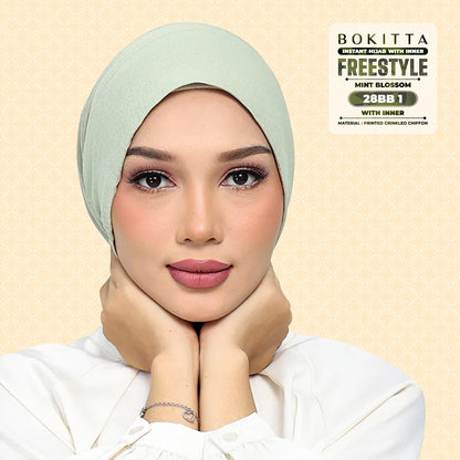Bokitta Inspired Mint Blossoms Collecion - Free Box
