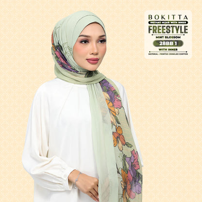 Bokitta Inspired Mint Blossoms Collecion - Free Box