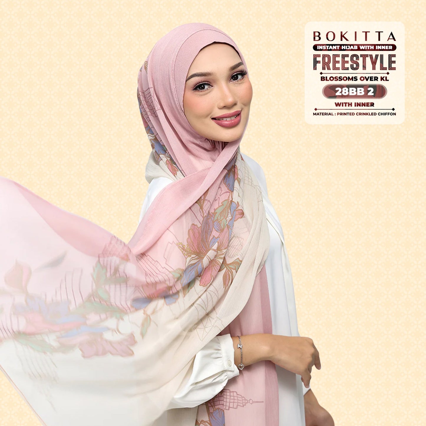 Bokitta Inspired Blossoms Over KL Collecion - Free Box