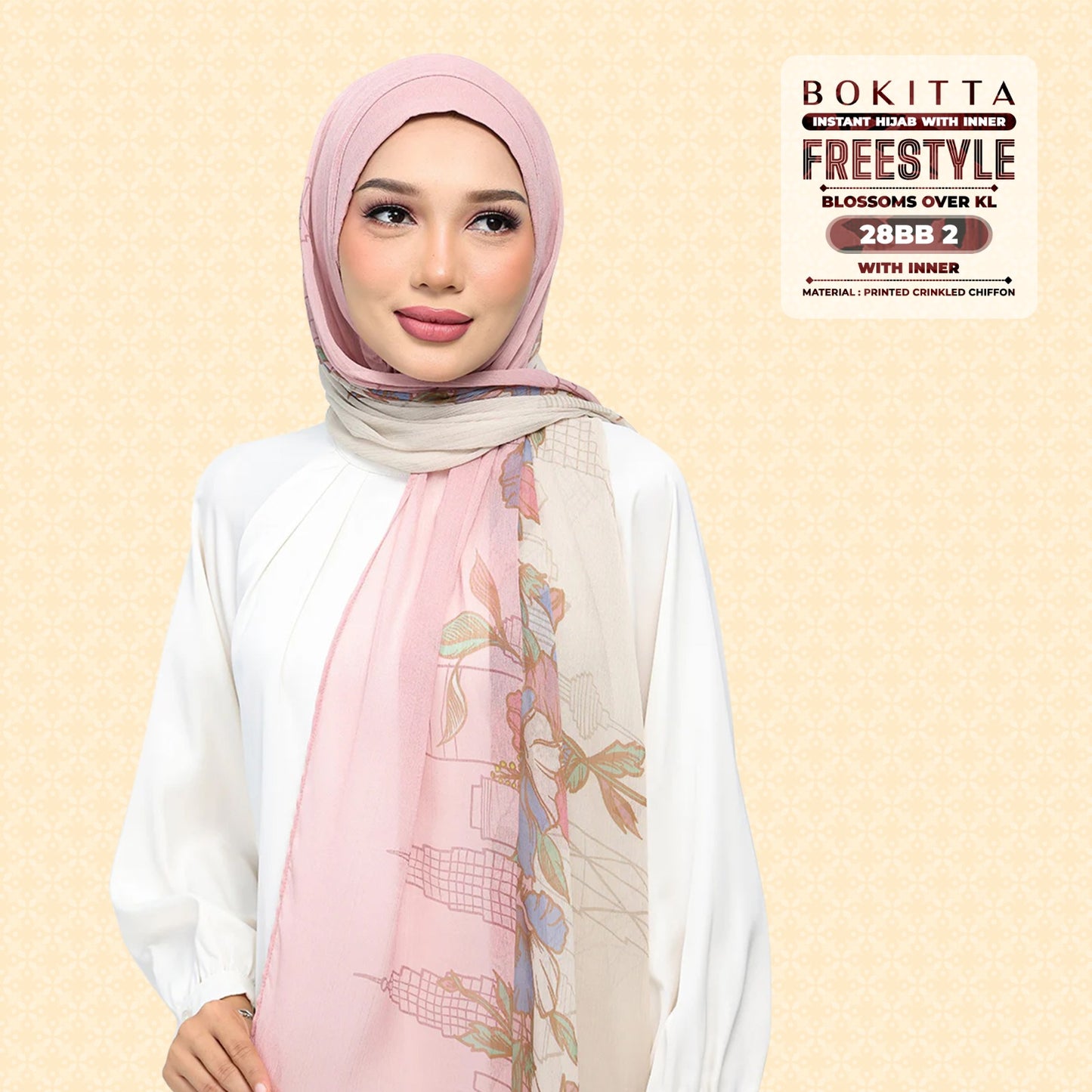 Bokitta Inspired Blossoms Over KL Collecion - Free Box