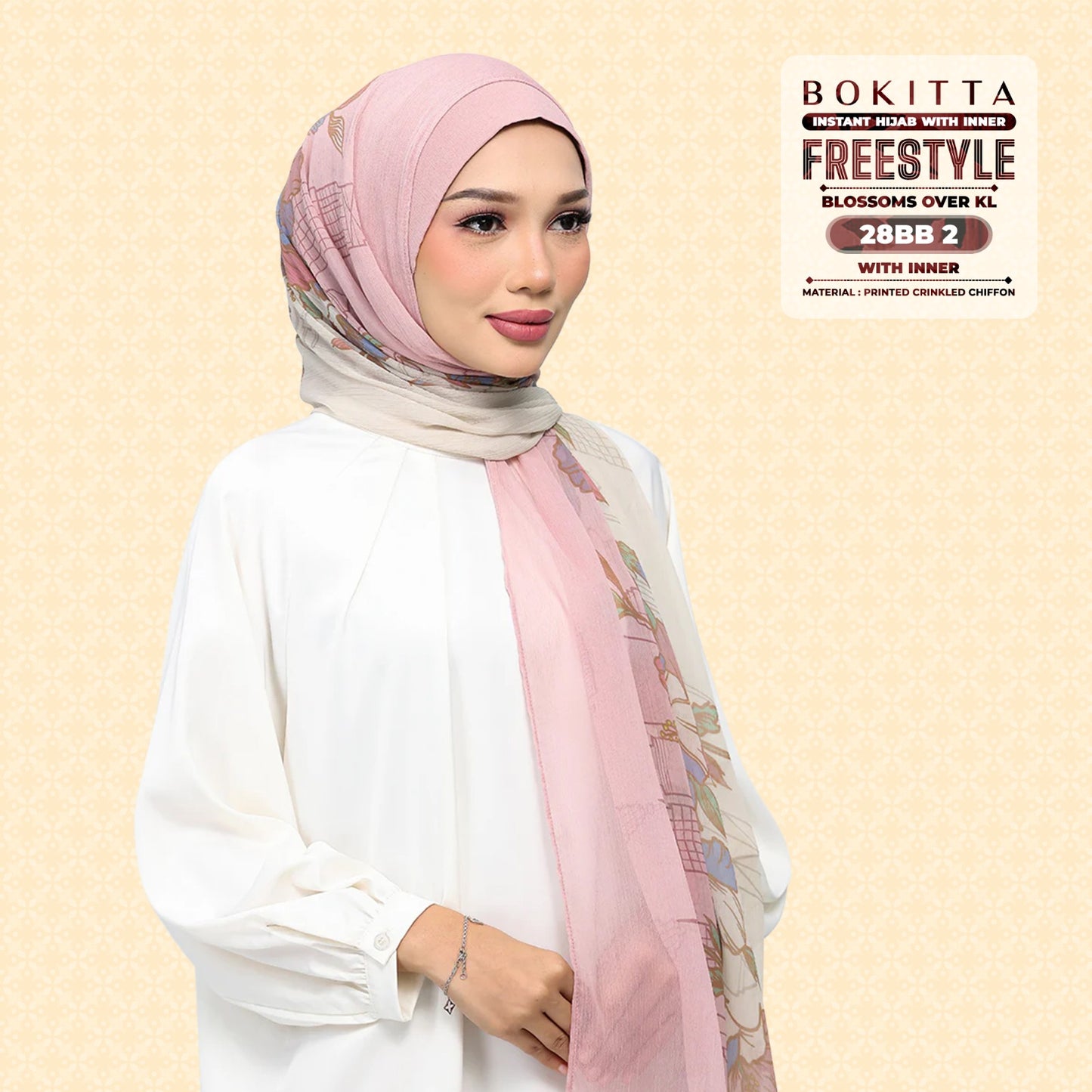 Bokitta Inspired Blossoms Over KL Collecion - Free Box