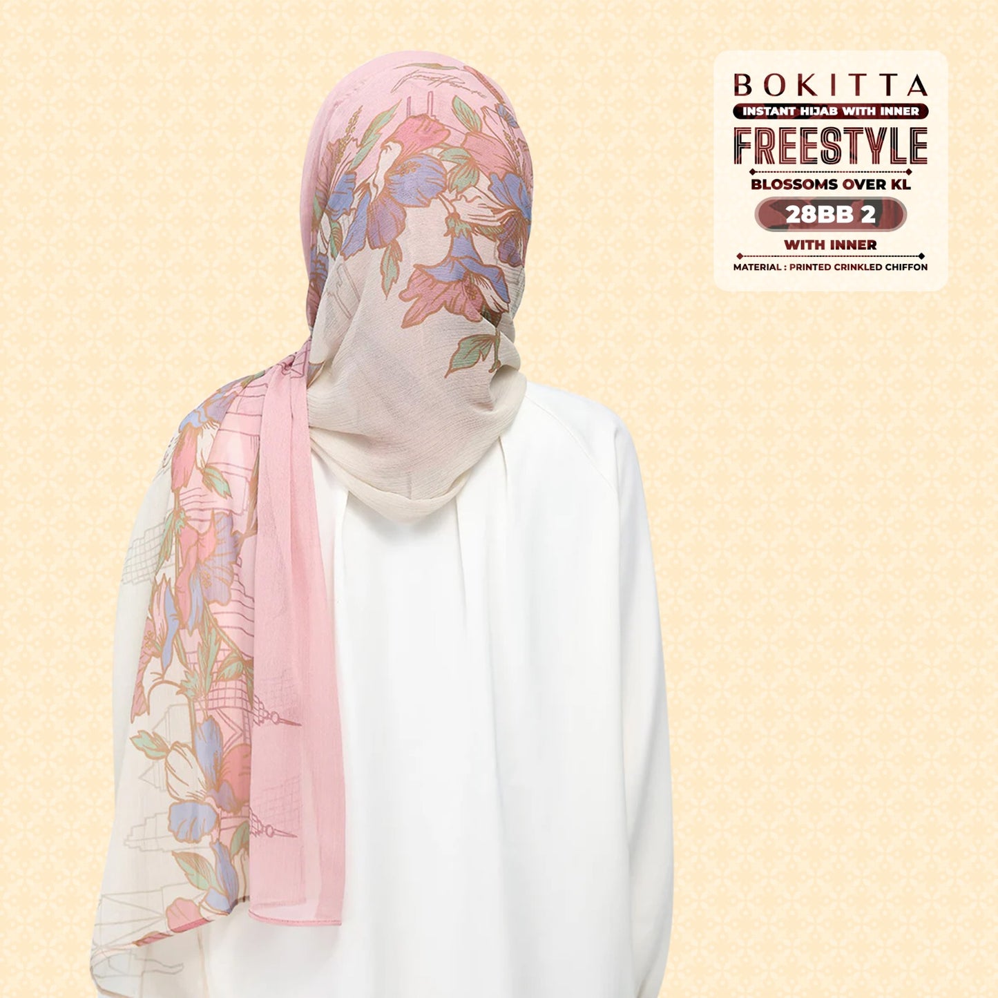 Bokitta Inspired Blossoms Over KL Collecion - Free Box