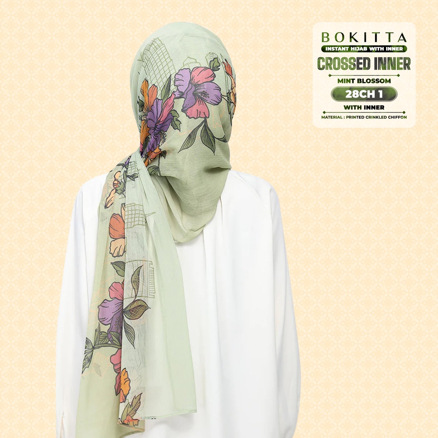 Bokitta Inspired Mint Blossoms Collecion - Free Box