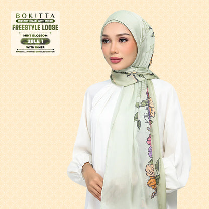 Bokitta Inspired Mint Blossoms Collecion - Free Box