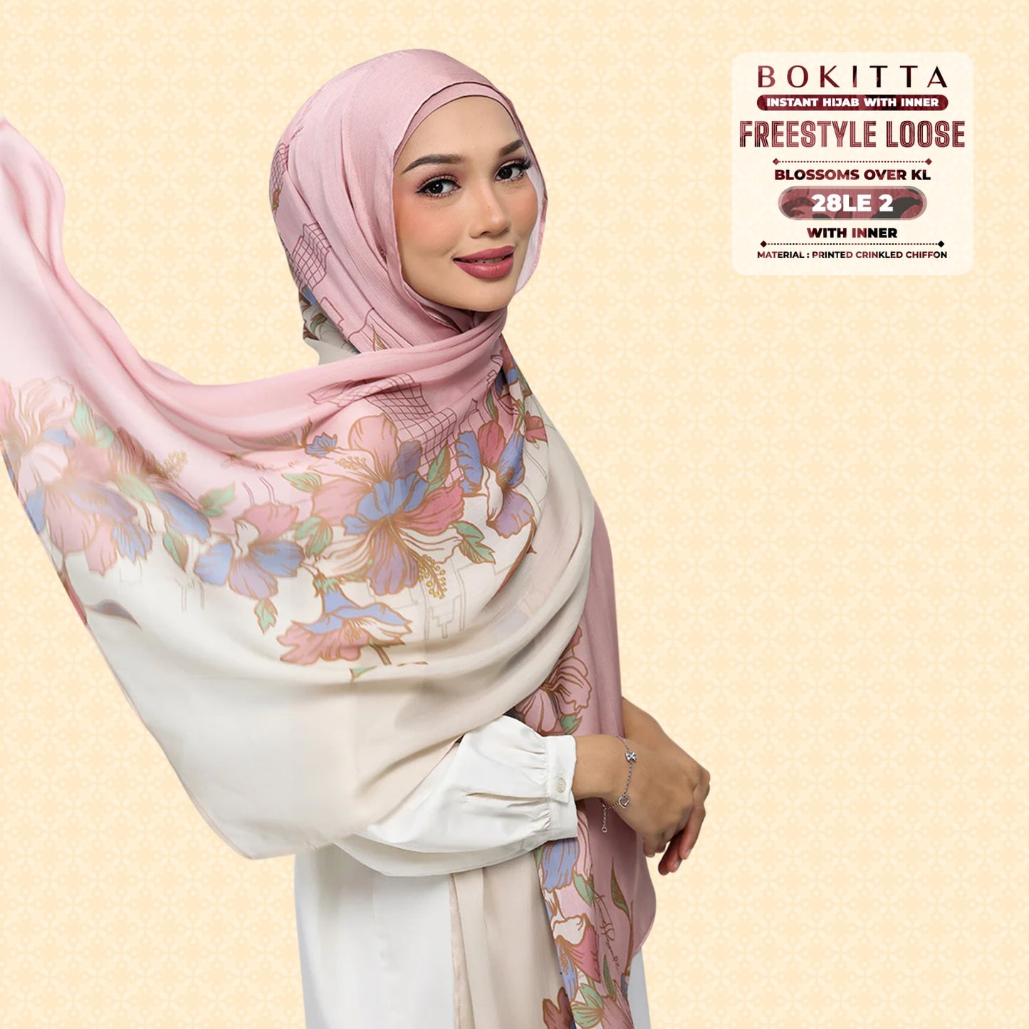 Bokitta Inspired Blossoms Over KL Collecion - Free Box