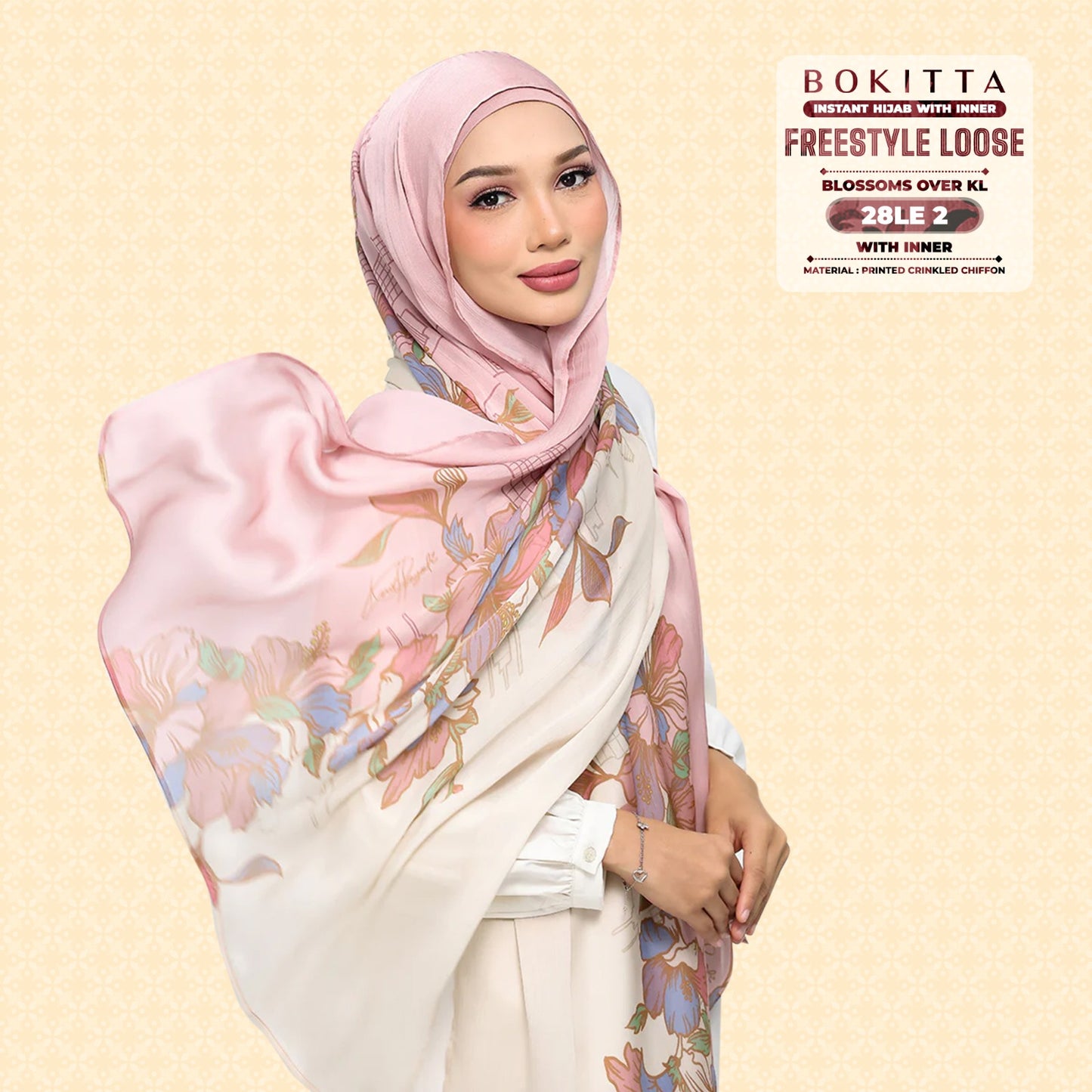 Bokitta Inspired Blossoms Over KL Collecion - Free Box