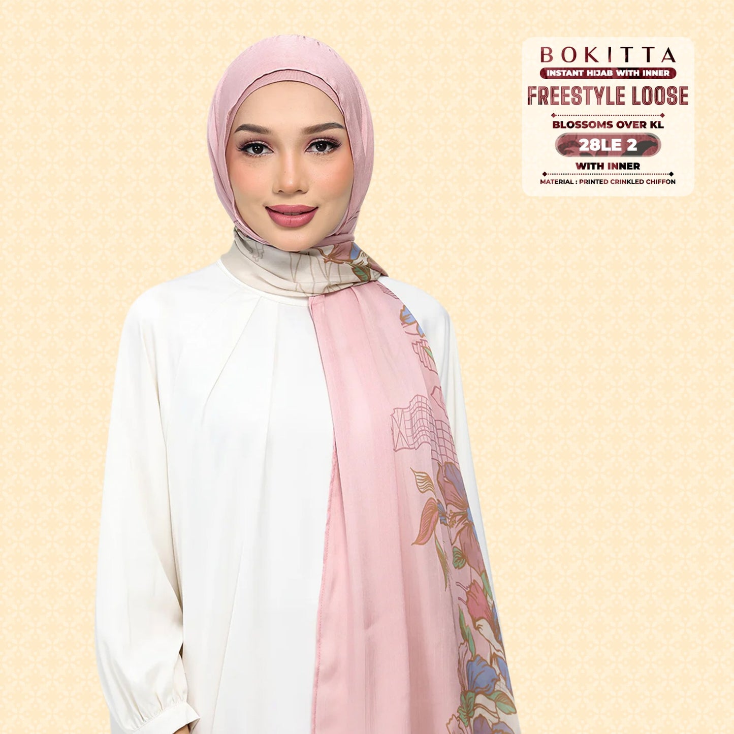 Bokitta Inspired Blossoms Over KL Collecion - Free Box