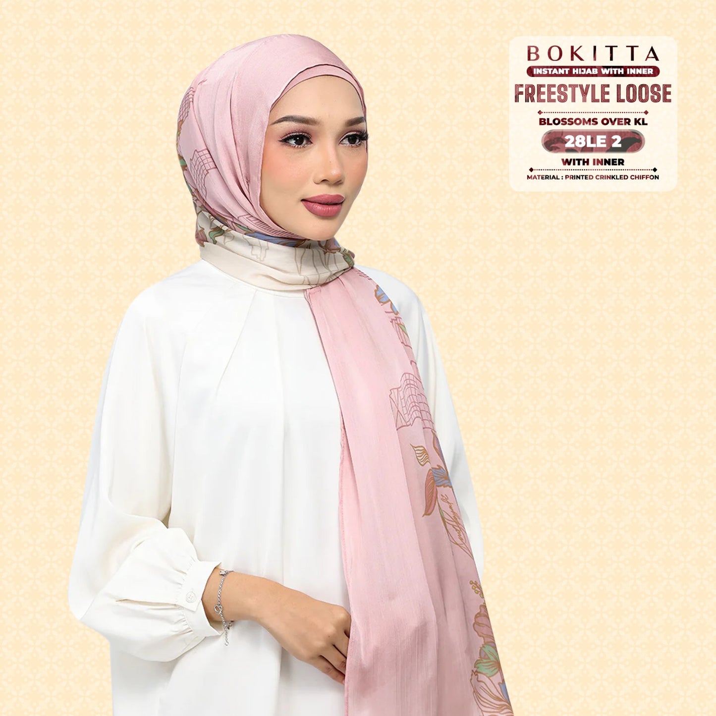 Bokitta Inspired Blossoms Over KL Collecion - Free Box