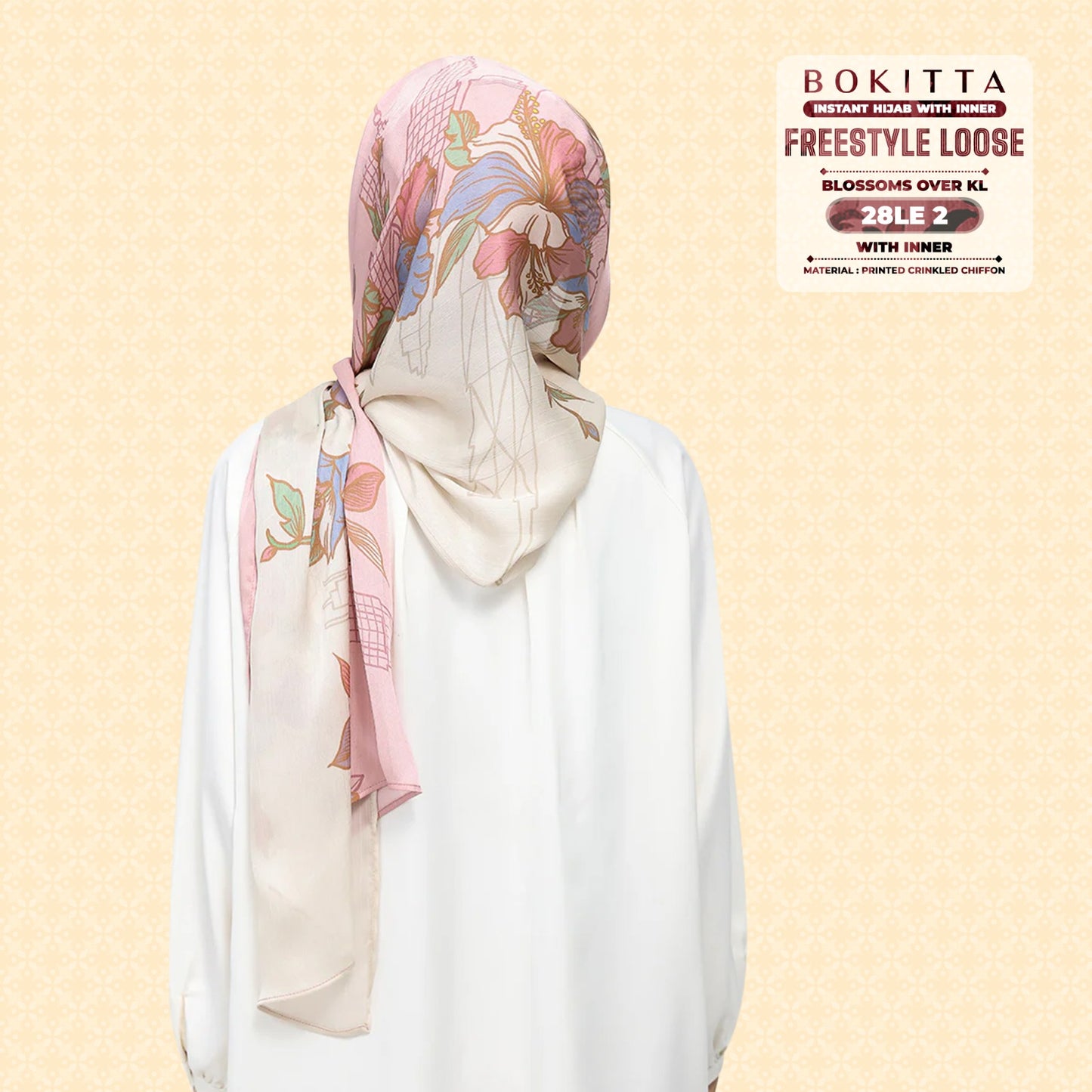 Bokitta Inspired Blossoms Over KL Collecion - Free Box
