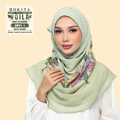 Bokitta Inspired Mint Blossoms Collecion - Free Box