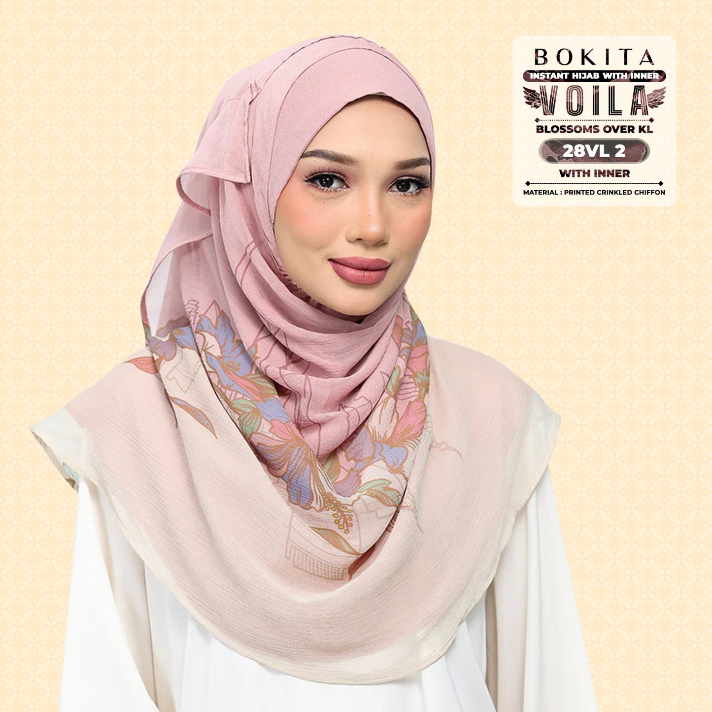 Bokitta Inspired Blossoms Over KL Collecion - Free Box