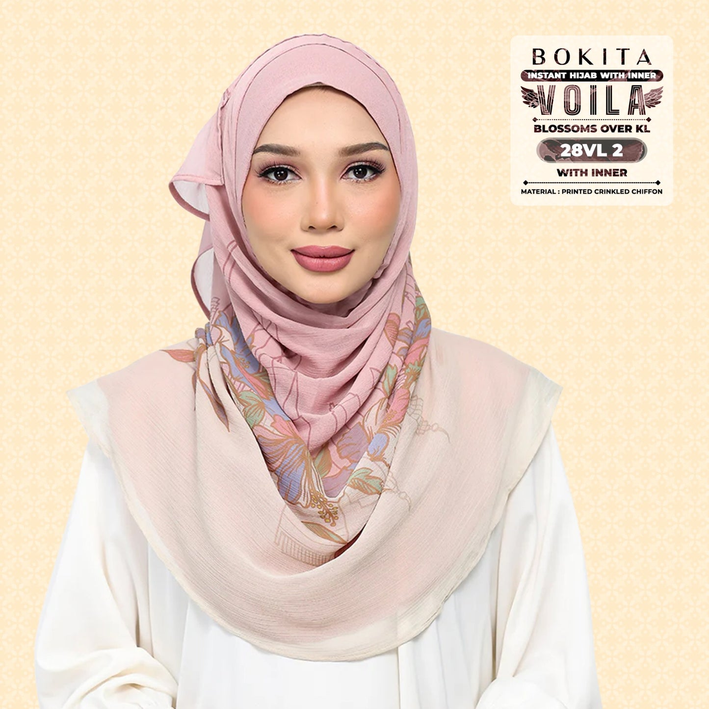 Bokitta Inspired Blossoms Over KL Collecion - Free Box