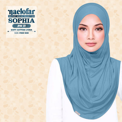 Naelofar Sophia Instant Plain Collection (PH)
