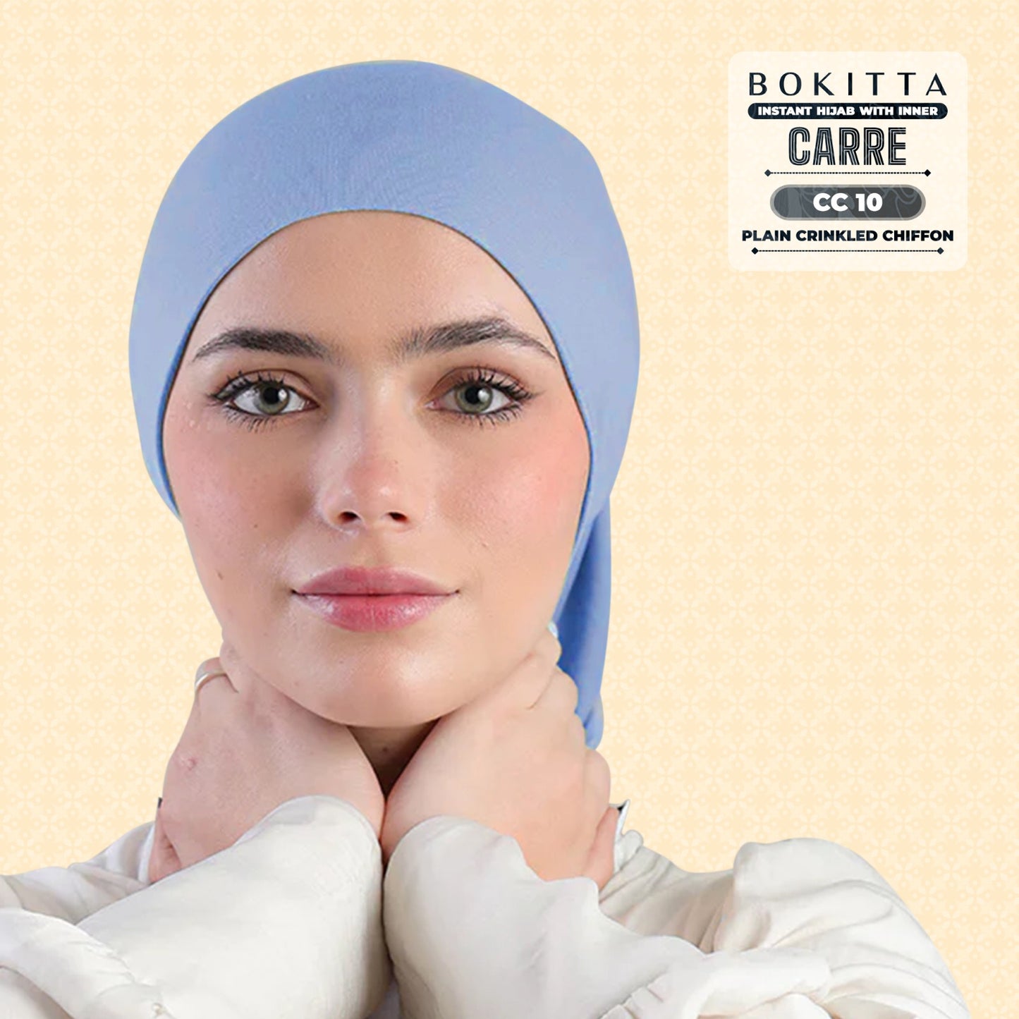 Bokitta Inspired Plain Collection In Baby Blue - Free Box