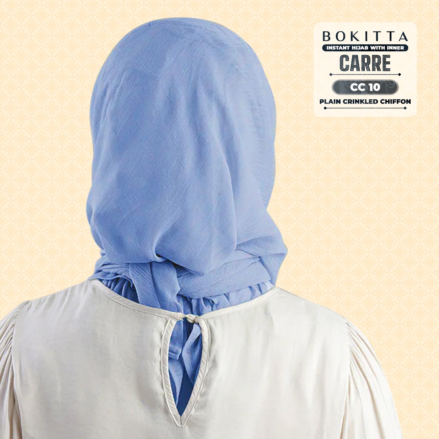 Bokitta Inspired Plain Collection In Baby Blue - Free Box