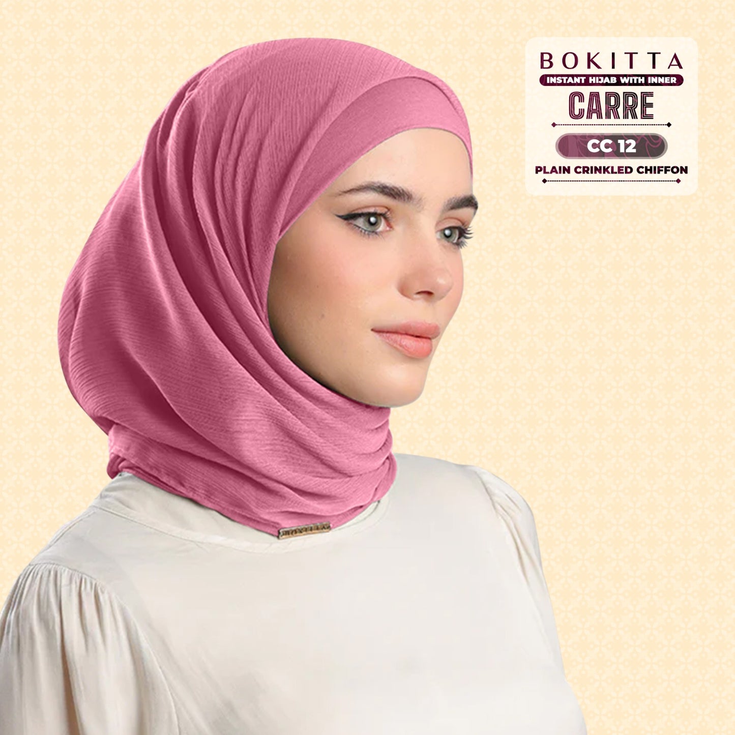 Bokitta Inspired Plain Collection In Rose Dust - Free Box