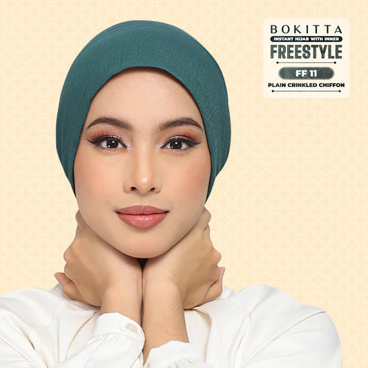 Bokitta Inspired Plain Collection In Forest Green - Free Box