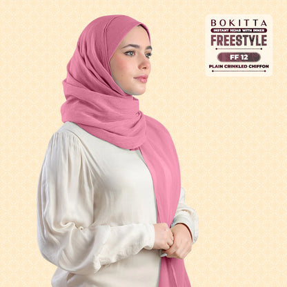 Bokitta Inspired Plain Collection In Rose Dust - Free Box