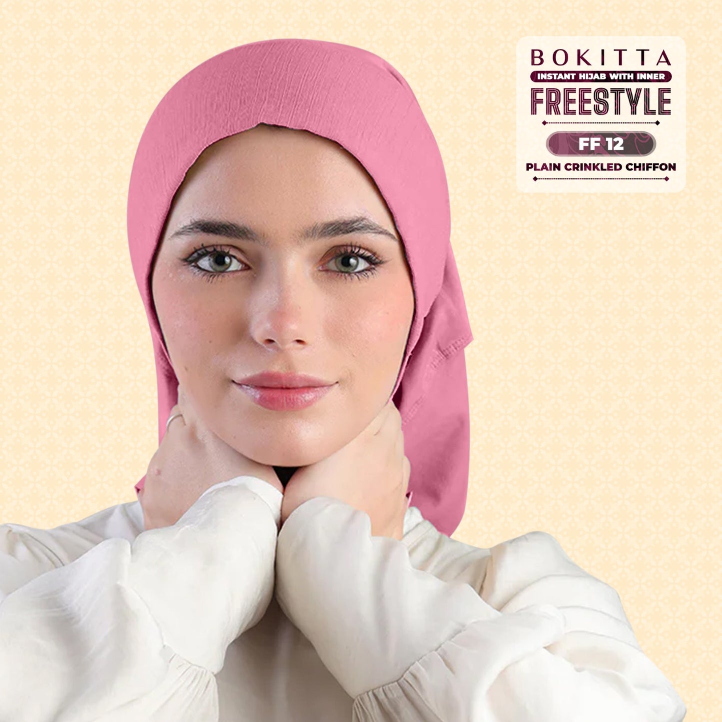 Bokitta Inspired Plain Collection In Rose Dust - Free Box