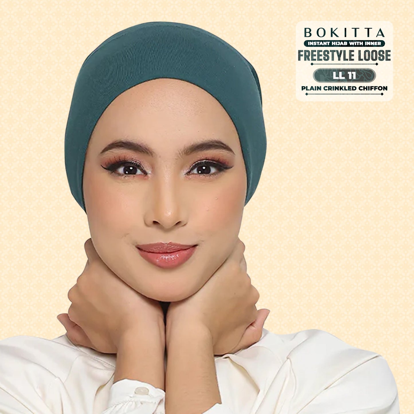 Bokitta Inspired Plain Collection In Forest Green - Free Box